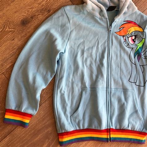 my little pony rainbow dash jacket adults gucci|Amazon.com: My Little Pony Jacket.